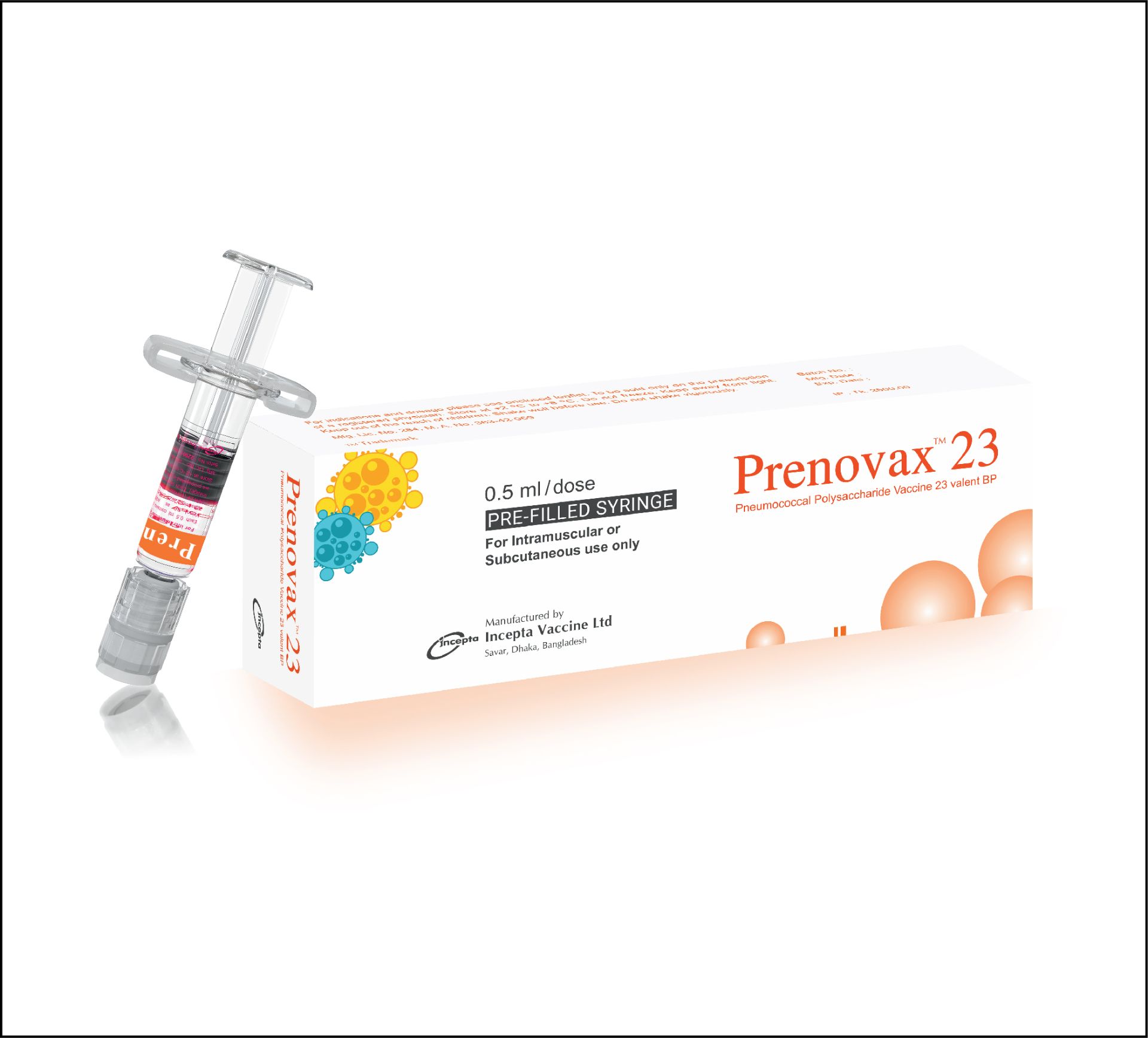 Prenovax 23 Injection - (0.5ml)