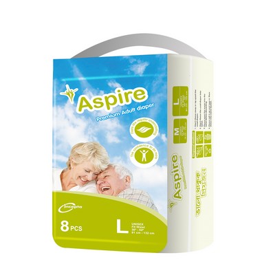 Aspire Adult Diaper Belt L 91-132 cm 8 pcs