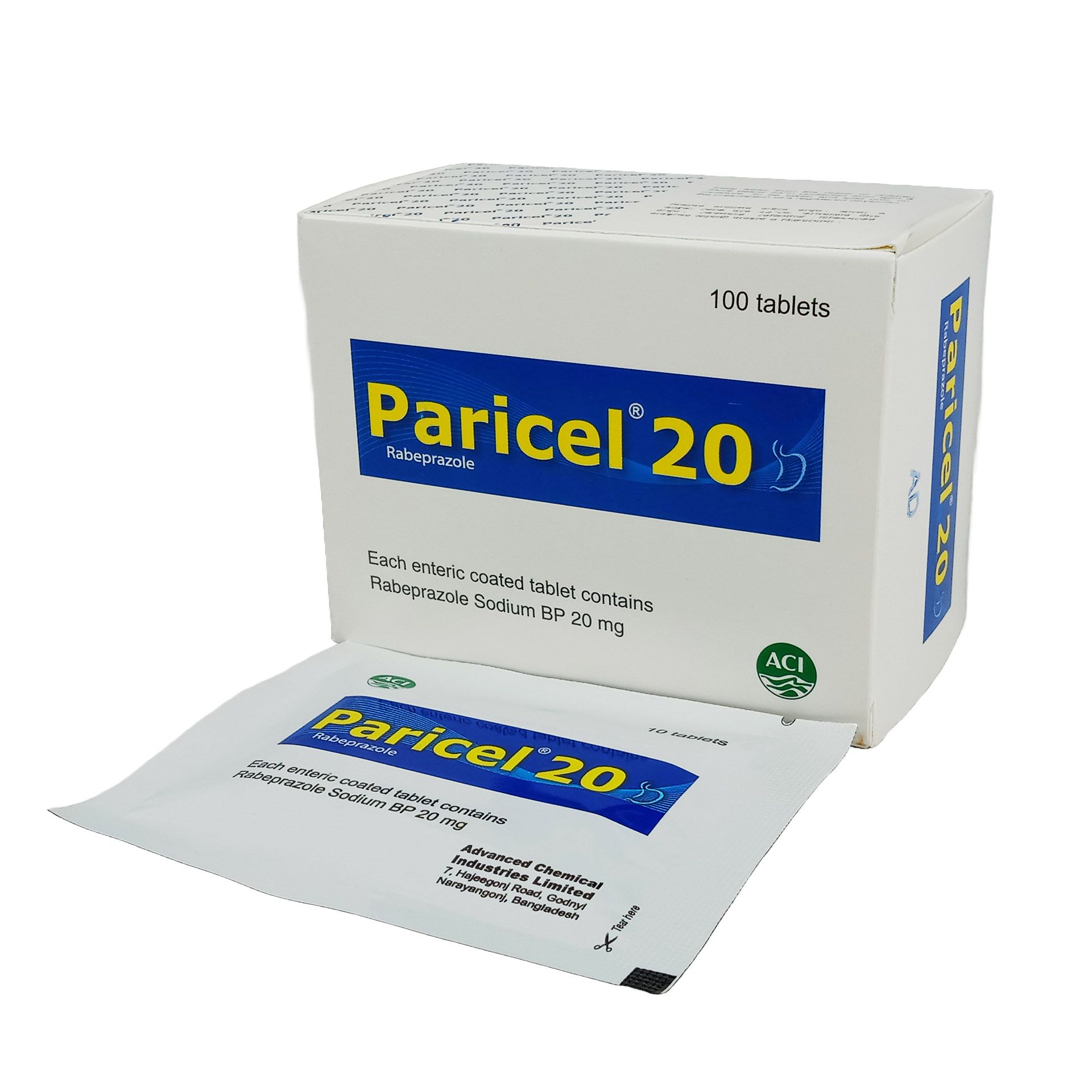 Paricel 20 - 1 strip