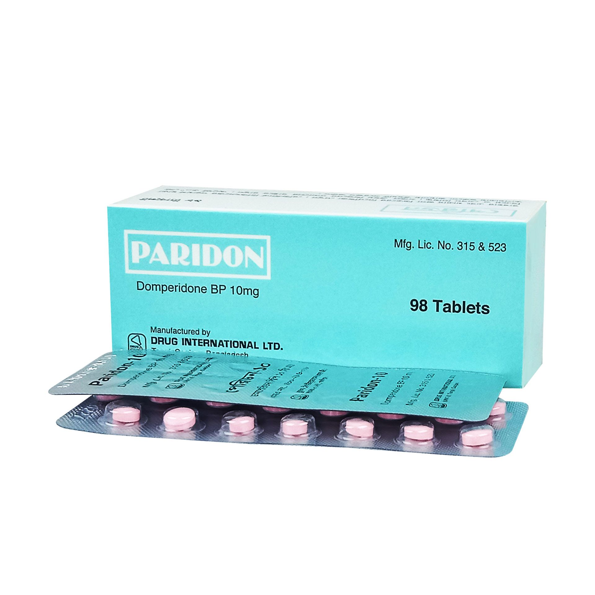 Paridon Tablet - (10mg)- 1 strip