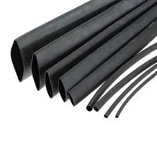 Heat Shrink Tube (1mm to 10mm (8 Pcs) Combo Pack) Cable Wrap Shrinkage Polyolefin