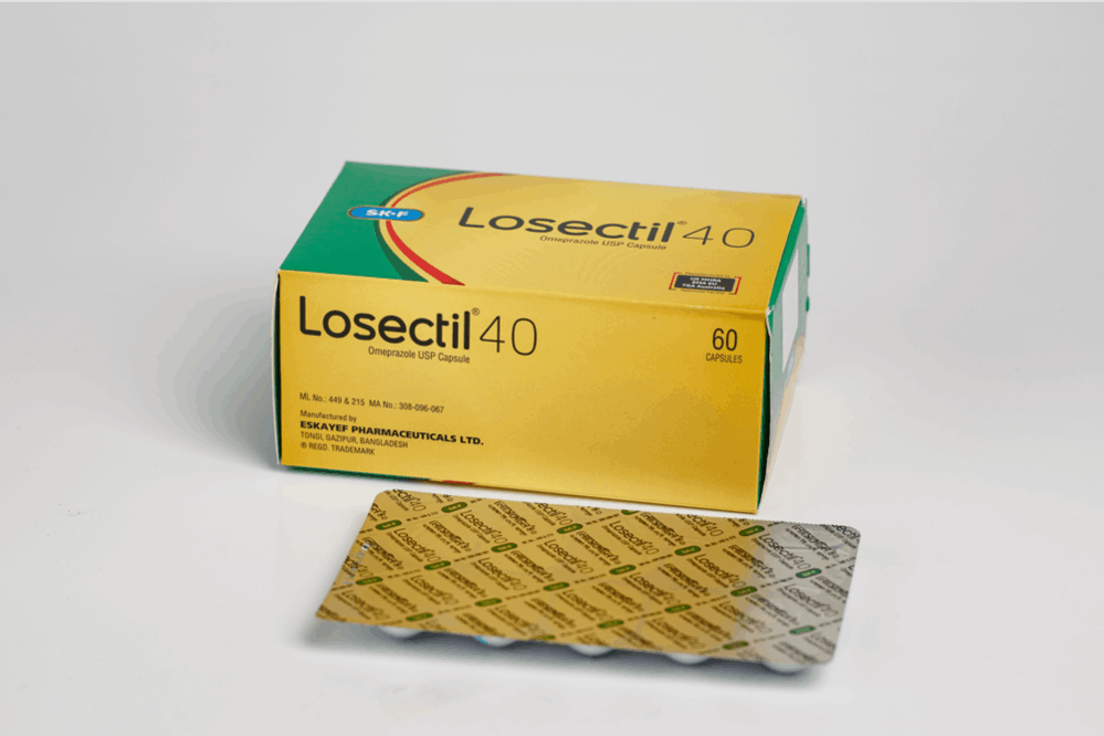 Losectil 40 - 1 strip