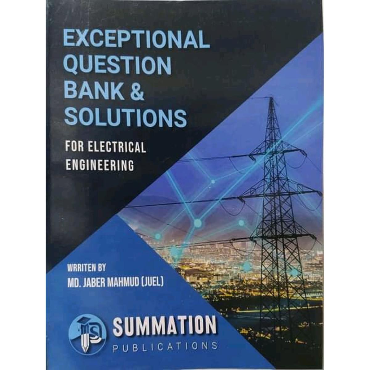 Exceptional Question Bank & Solutions for EEE by Jaber Mahmud (juel)