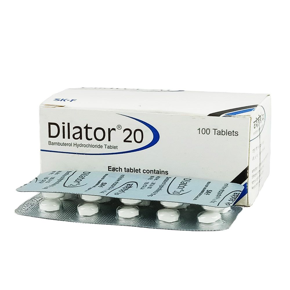 Dilator 20 Tablet - (20mg)