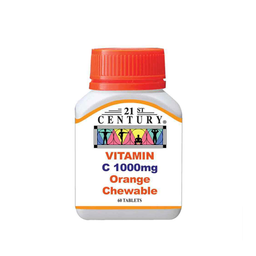 21st Century Vitamin C Orange Chewable Tablet - (1000mg)