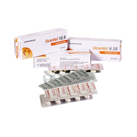 Ucardol 6.25 Tablet - (6.25mg)