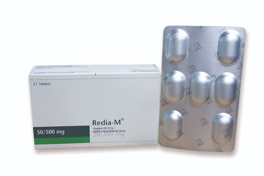 Redia-M 500 Tablet - (500mg+50mg)