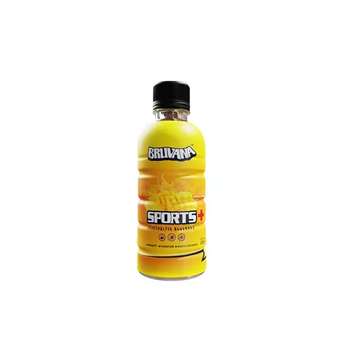 Bruvana Sports+ Electrolyte Beverage (Mango Flavor) 250 ml