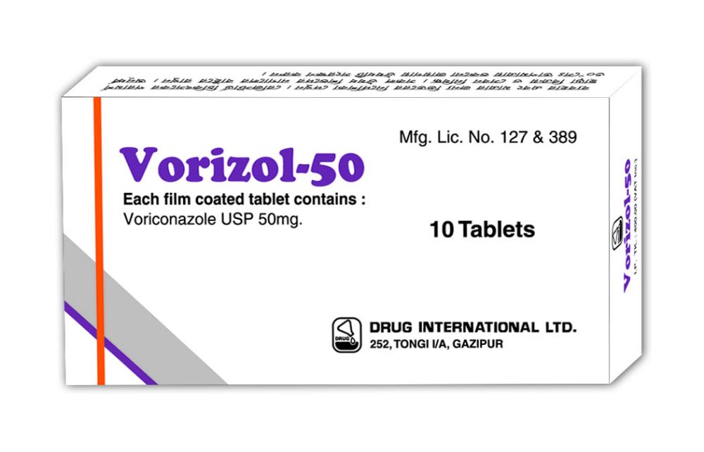 Vorizol 50 Tablet - (50mg)