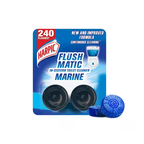 Harpic Flushmatic Marine In-Cistern Toilet Cleaner Blocks 50 gm 2 pcs