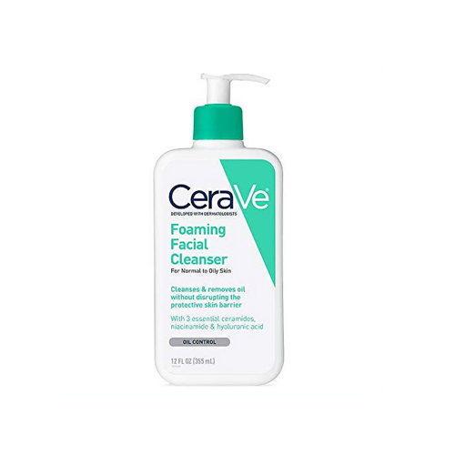 Cerave Foaming Facial Cleanser For Normal To Oily Skin (Made In USA) Cleanser - (237ml)