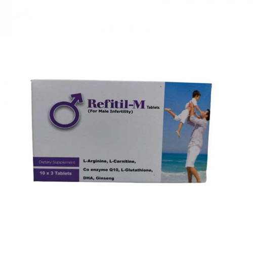 Refitil-M Tablet-For Male Infertility (30pcs Box)