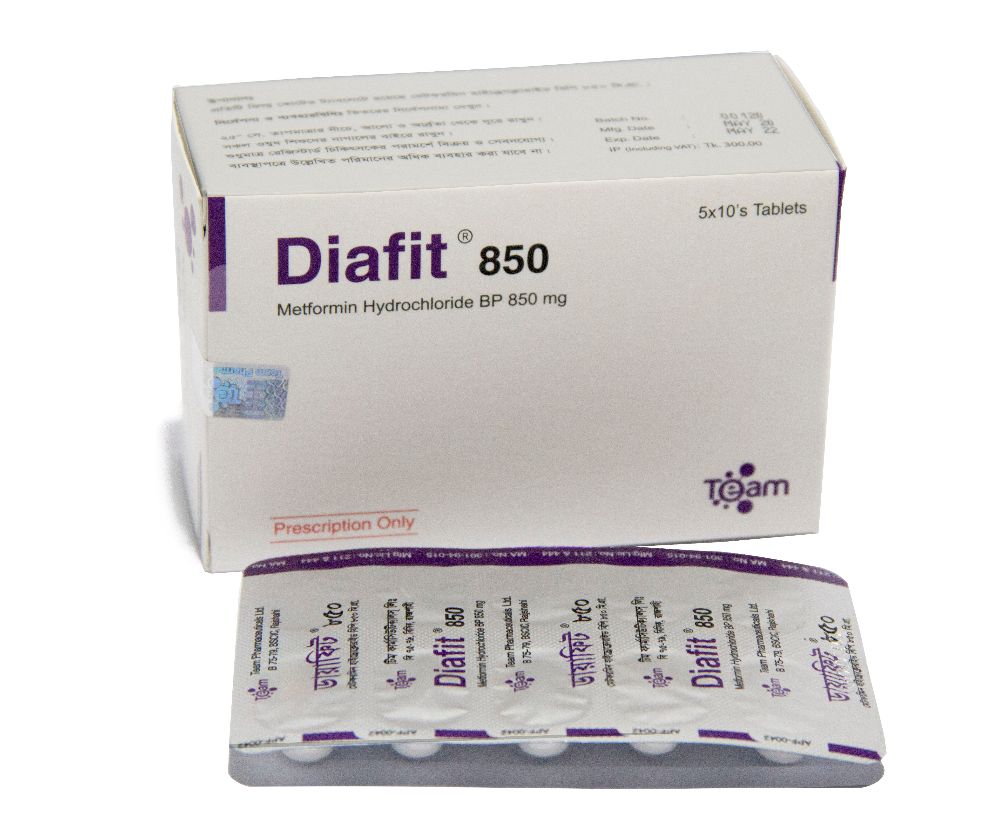 Diafit 850 Tablet - (850mg)