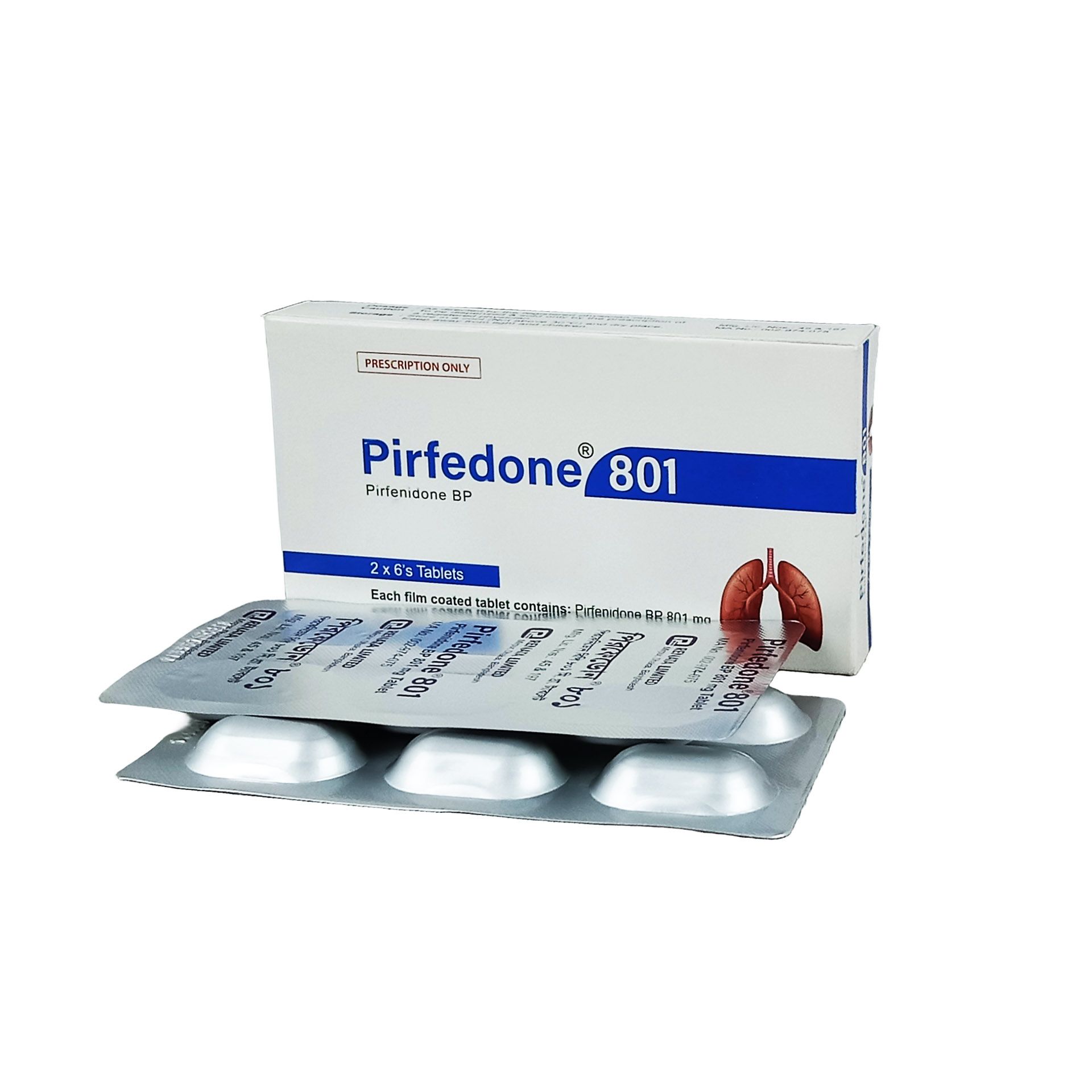 Pirfedone 801 Tablet - (801mg)