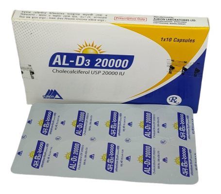 AL-3D 20000 Capsule - (20000IU)