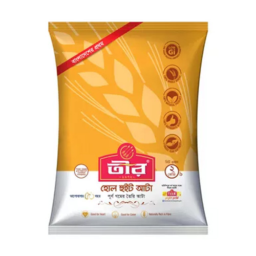 তীর হোল হুইট আটা (Teer Whole Wheat Flour)-2kg