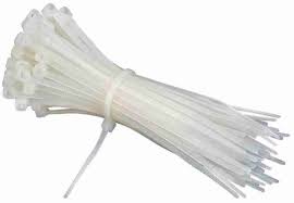 4" Inch Cable Tie Plastic Zip Tie - Pack of 100 Pcs (Approx) - Organize Your Cables and Wires Easy to Use and Maintain