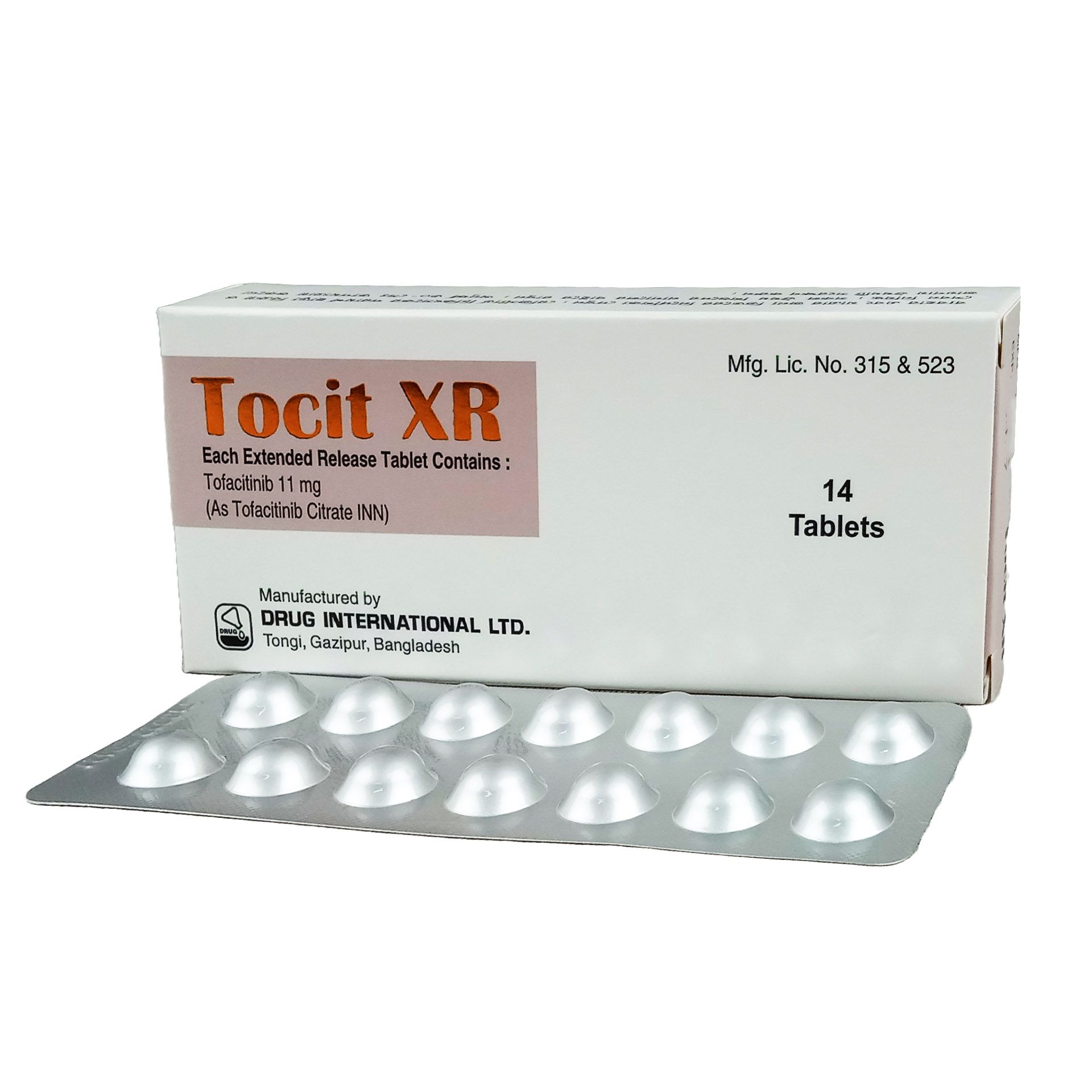 Tocit XR Tablet - (11mg)