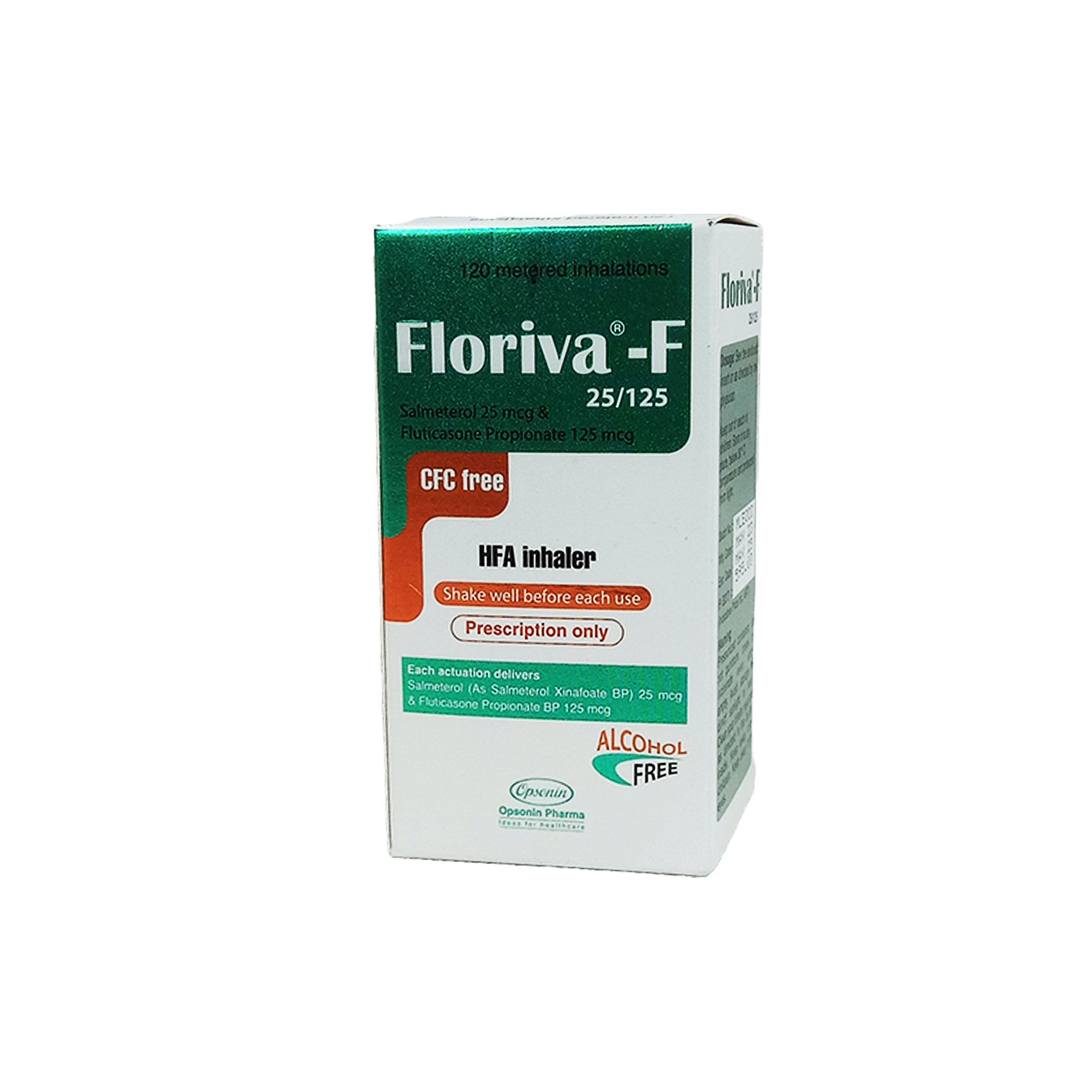 Floriva F 25/125 Inhaler - (25mcg+125mcg)