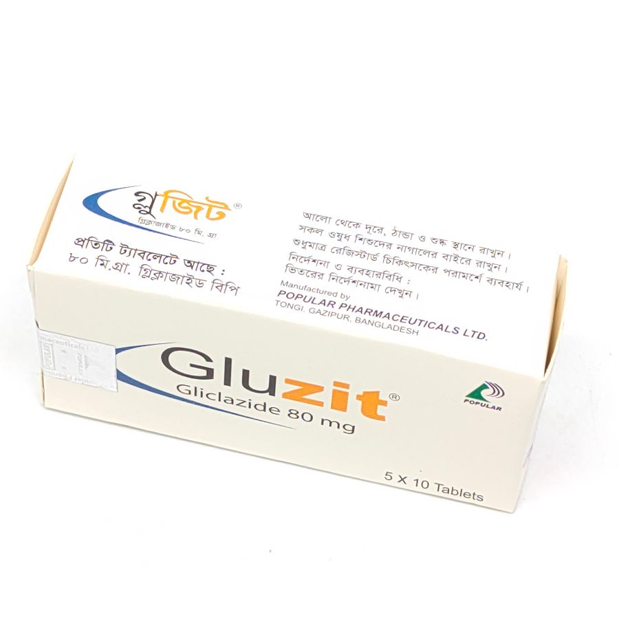Gluzit Tablet - (80mg)