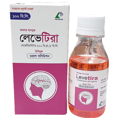 Levetira Syrup Syrup - (500mg/5ml)