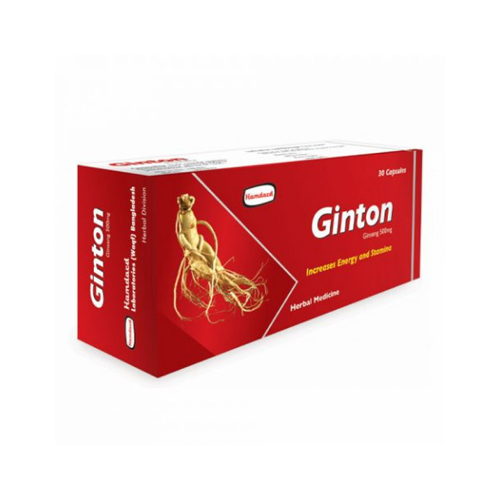 Ginton Capsule 500mg-30pcs Box