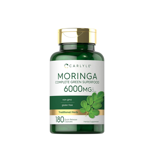 Carlyle Moringa Complete Green Superfood 6000mg | 180 Capsules