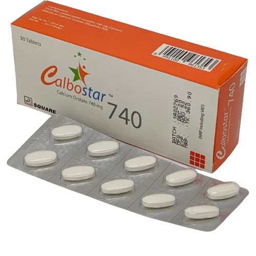 Calbostar 740 Tablet - (740mg)