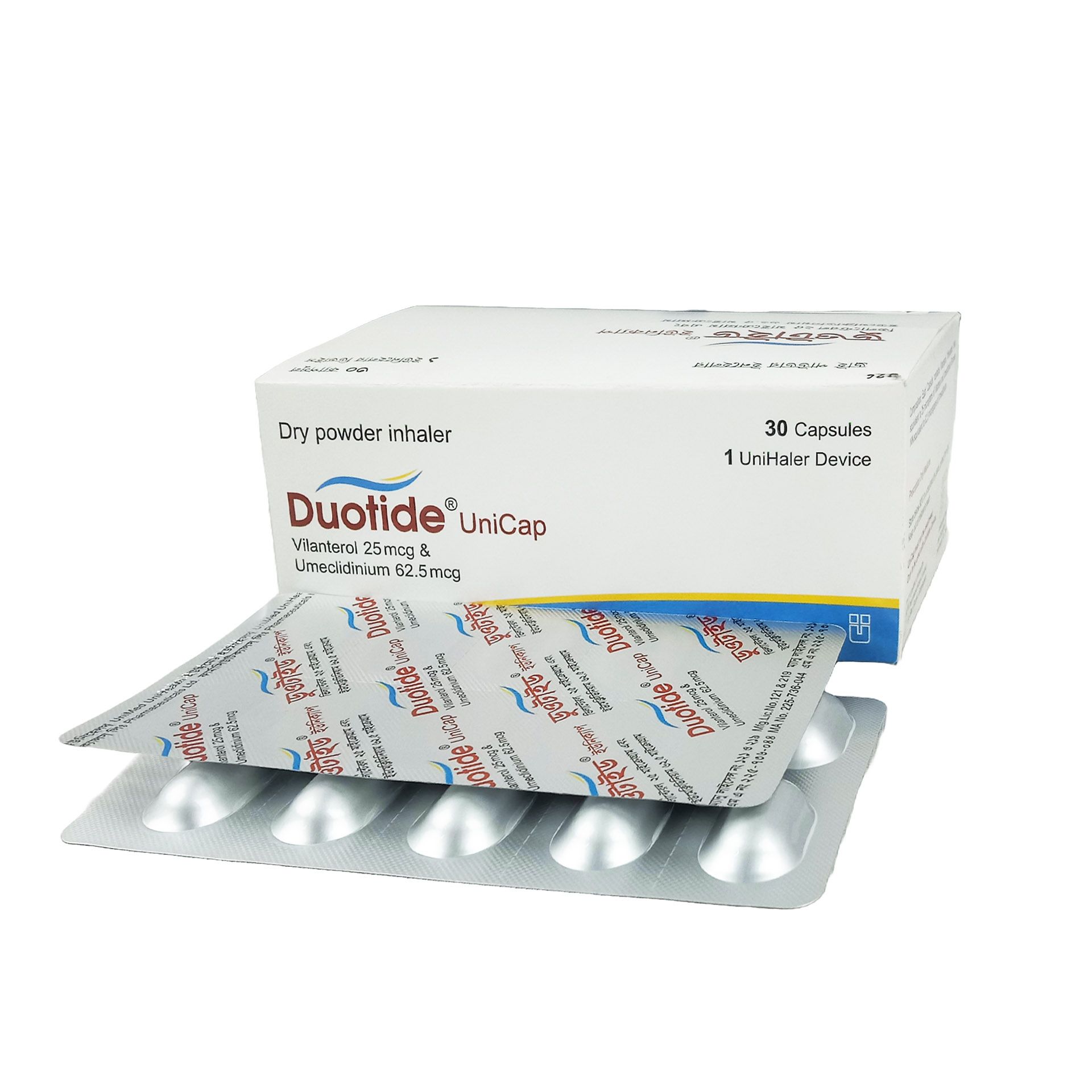 Duotide Unicap Capsule - (25mcg+62.5mcg)