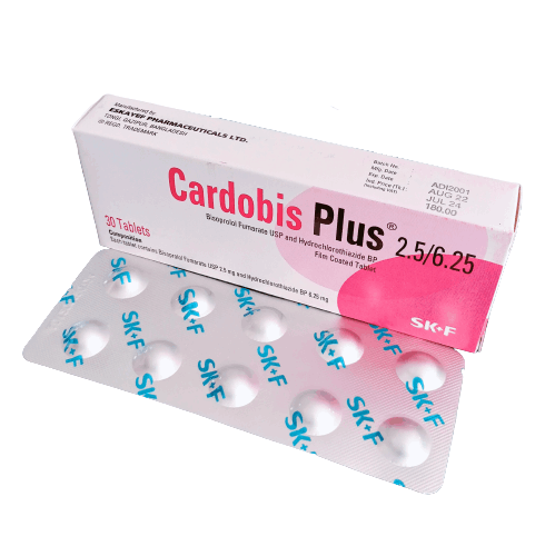Cardobis Plus 2.5 Tablet - (2.5mg+6.25mg)