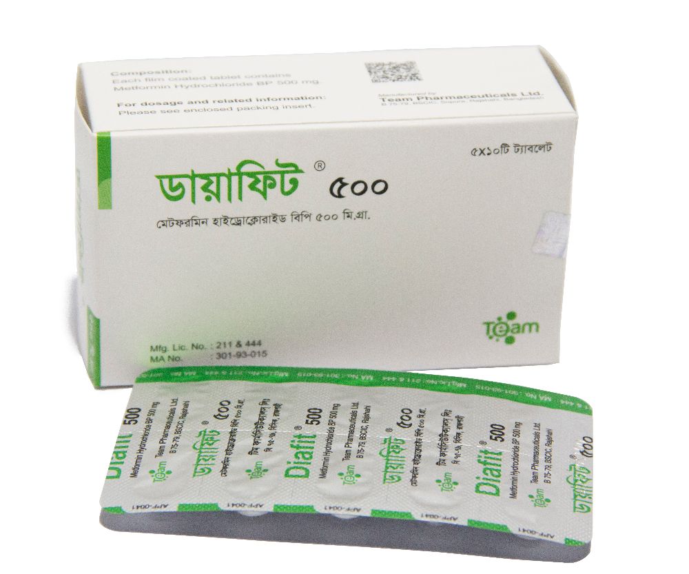 Diafit 500 Tablet - (500mg)