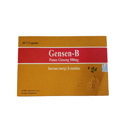 Gensen-B 500mg 30Pcs