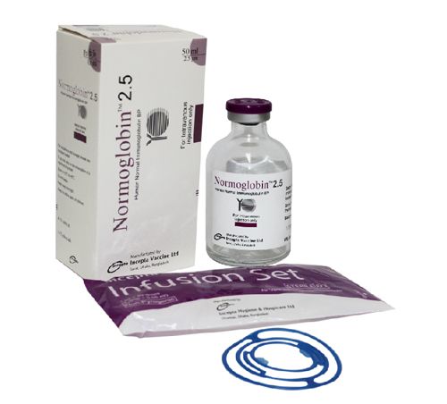 Normoglobin IV Infusion Injection - (2.5mg/50ml)