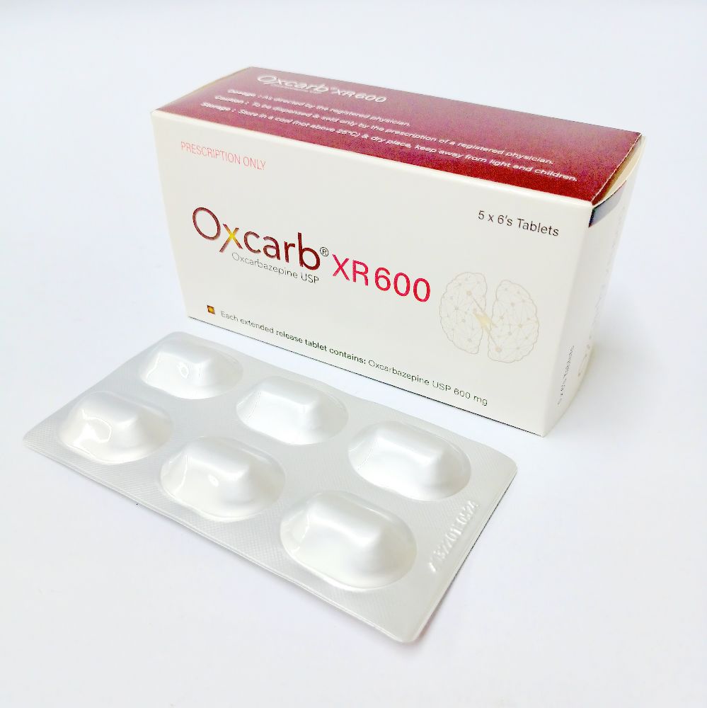 Oxcarb XR 600 Tablet - (600mg)