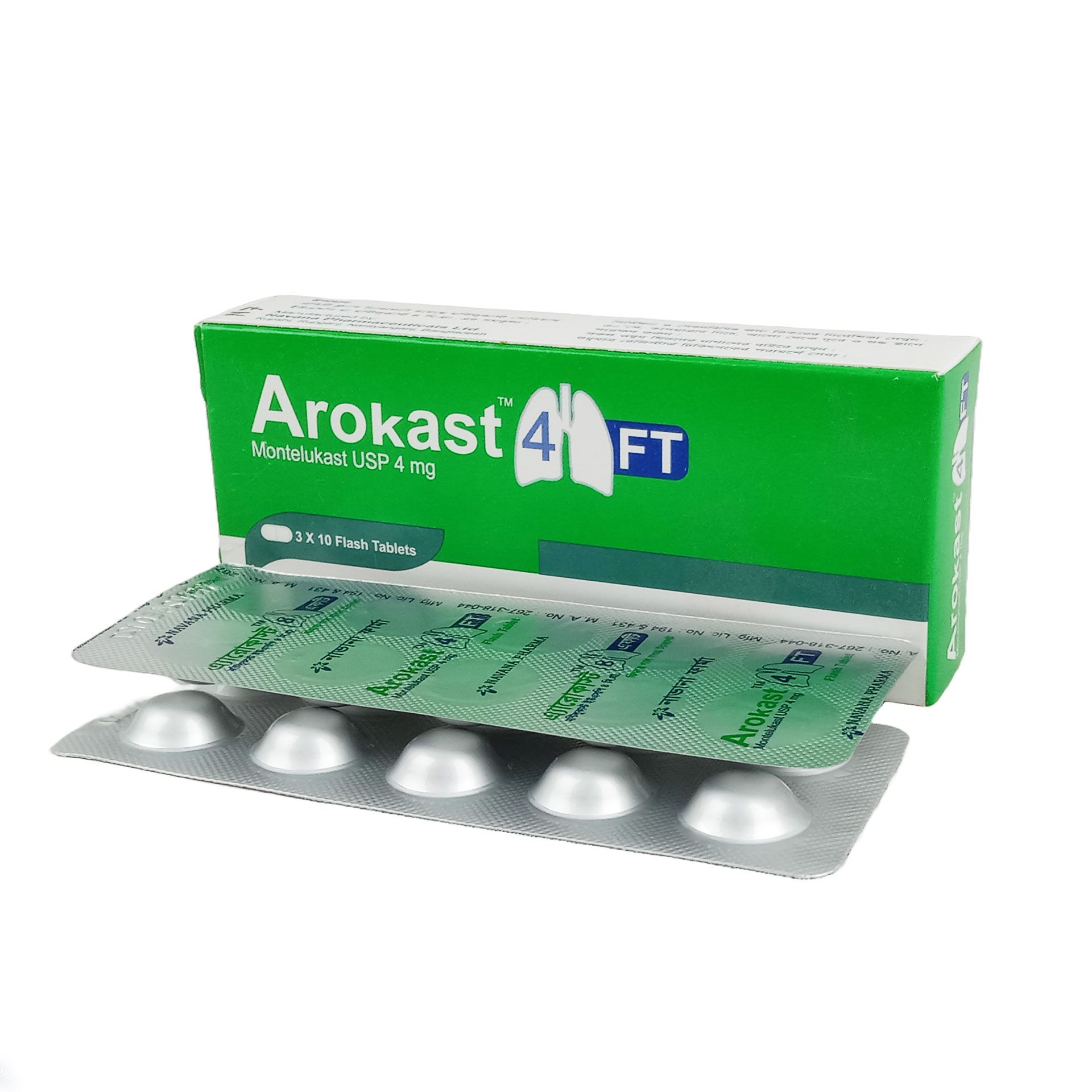 Arokast FT Tablet - (4mg)
