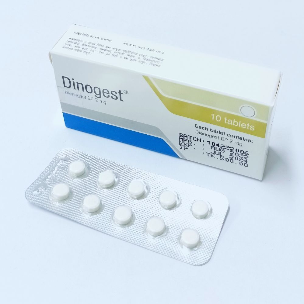 Dinogest 2 Tablet - (2mg)