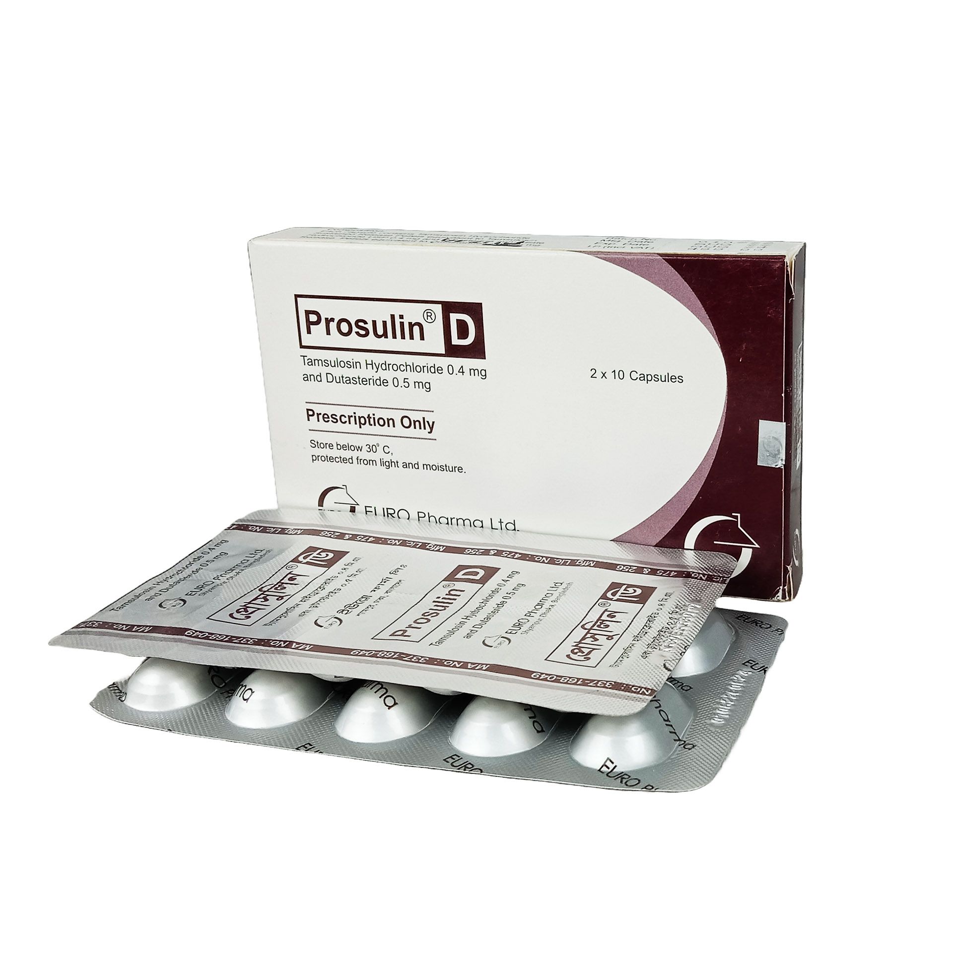 Prosulin D Capsule - (400mcg+500mcg) - 1 strip