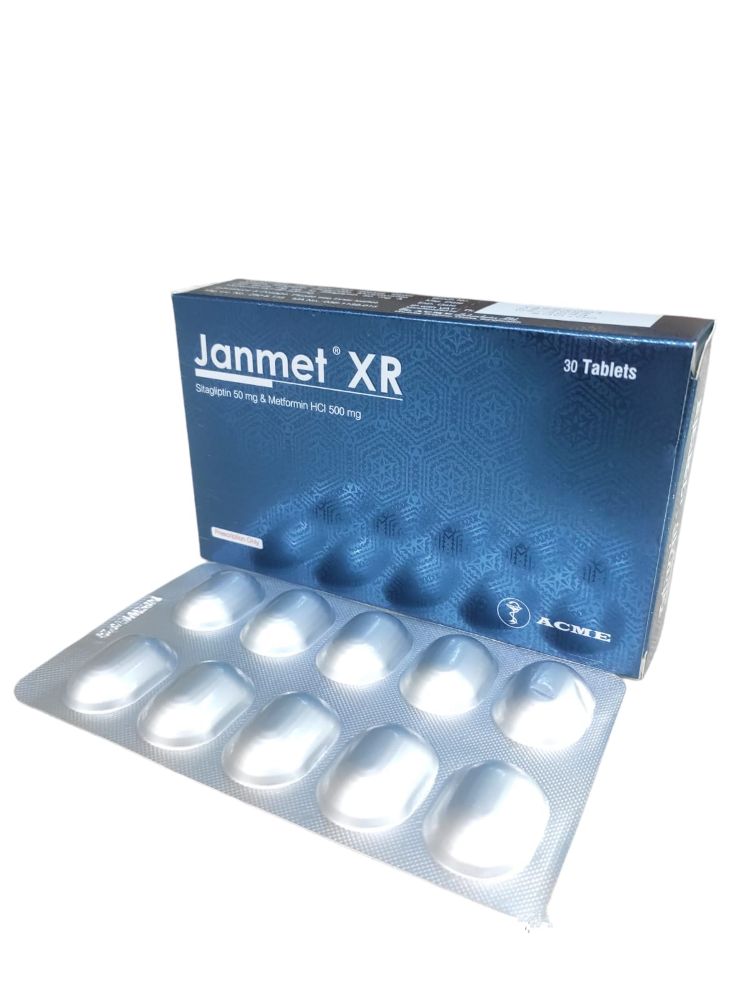 Janmet XR Tablet - (50mg+500mg)