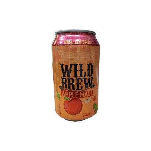 Wild Brew Apple Malt Carbonated Beverage (CAN) 300 ml