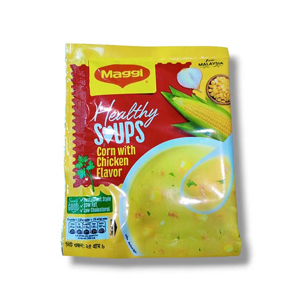 Maggi Healthy Soup Corn With Chicken Flavor 25 gm