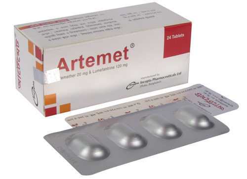 Artemet Tablet - (20mg+120mg)