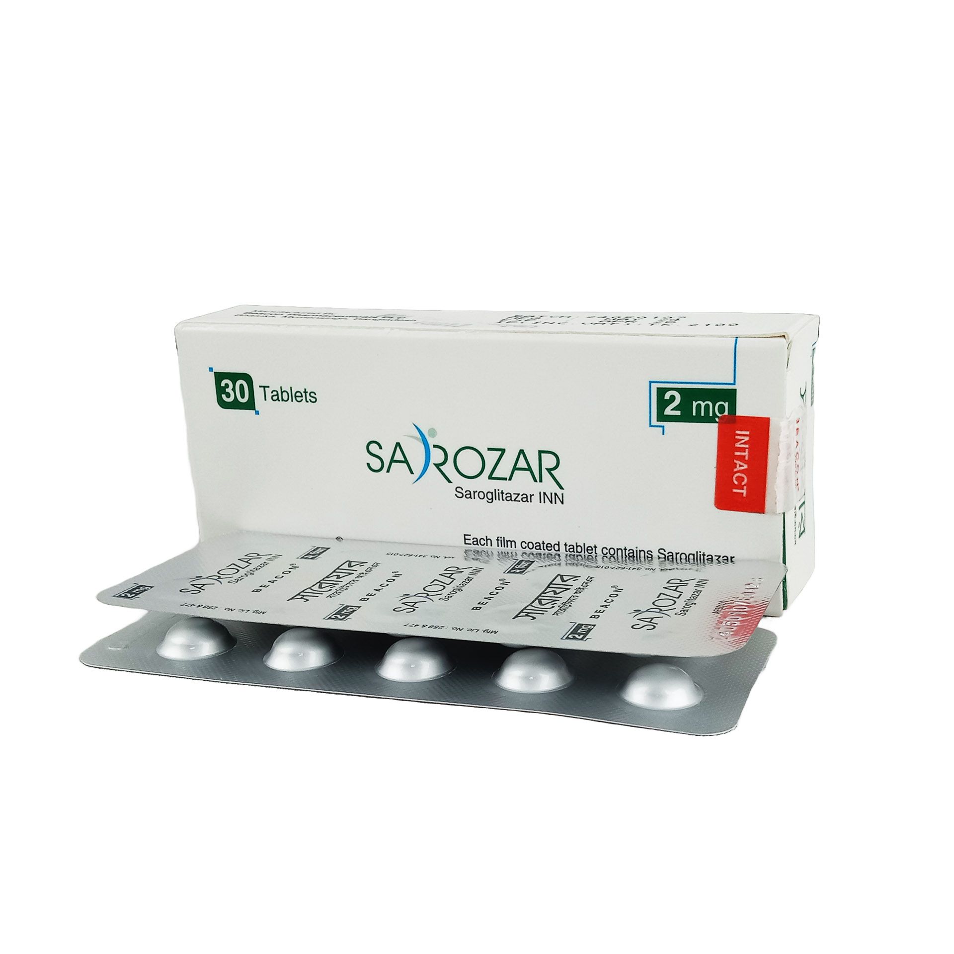 Sarozar 2 Tablet - (2mg)