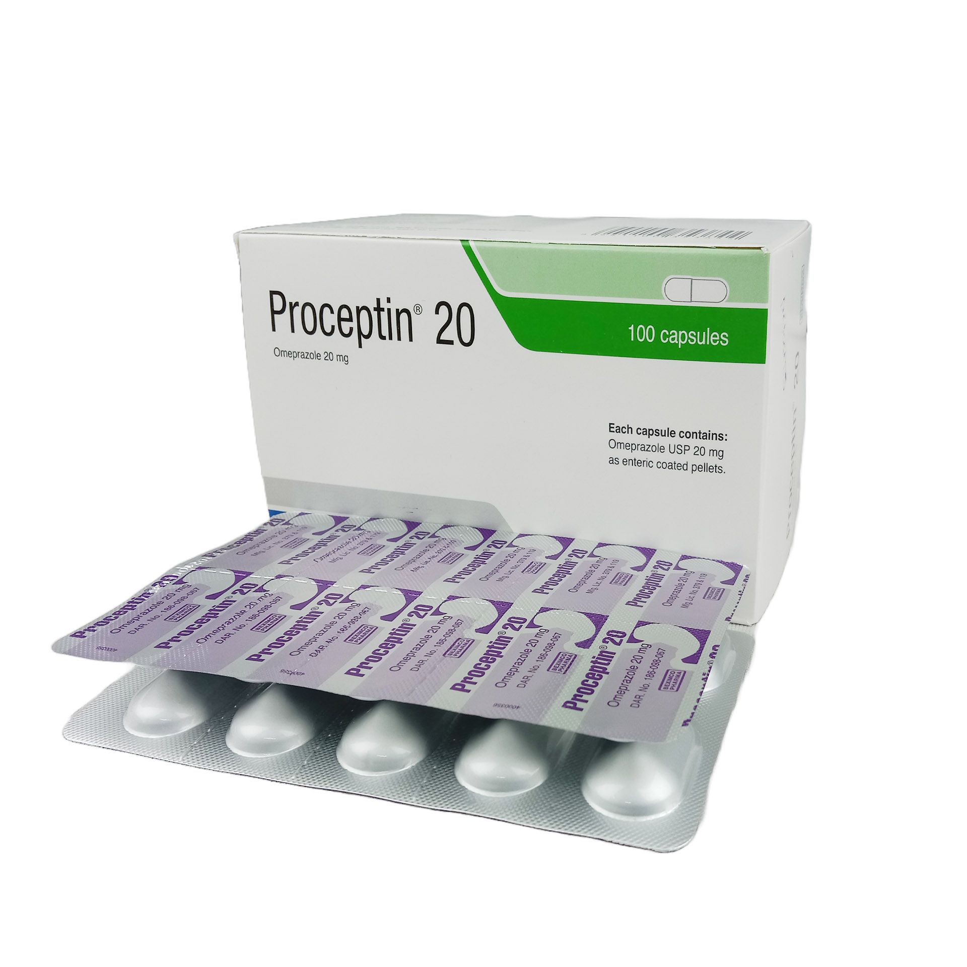 Proceptin 20 - 1 strip