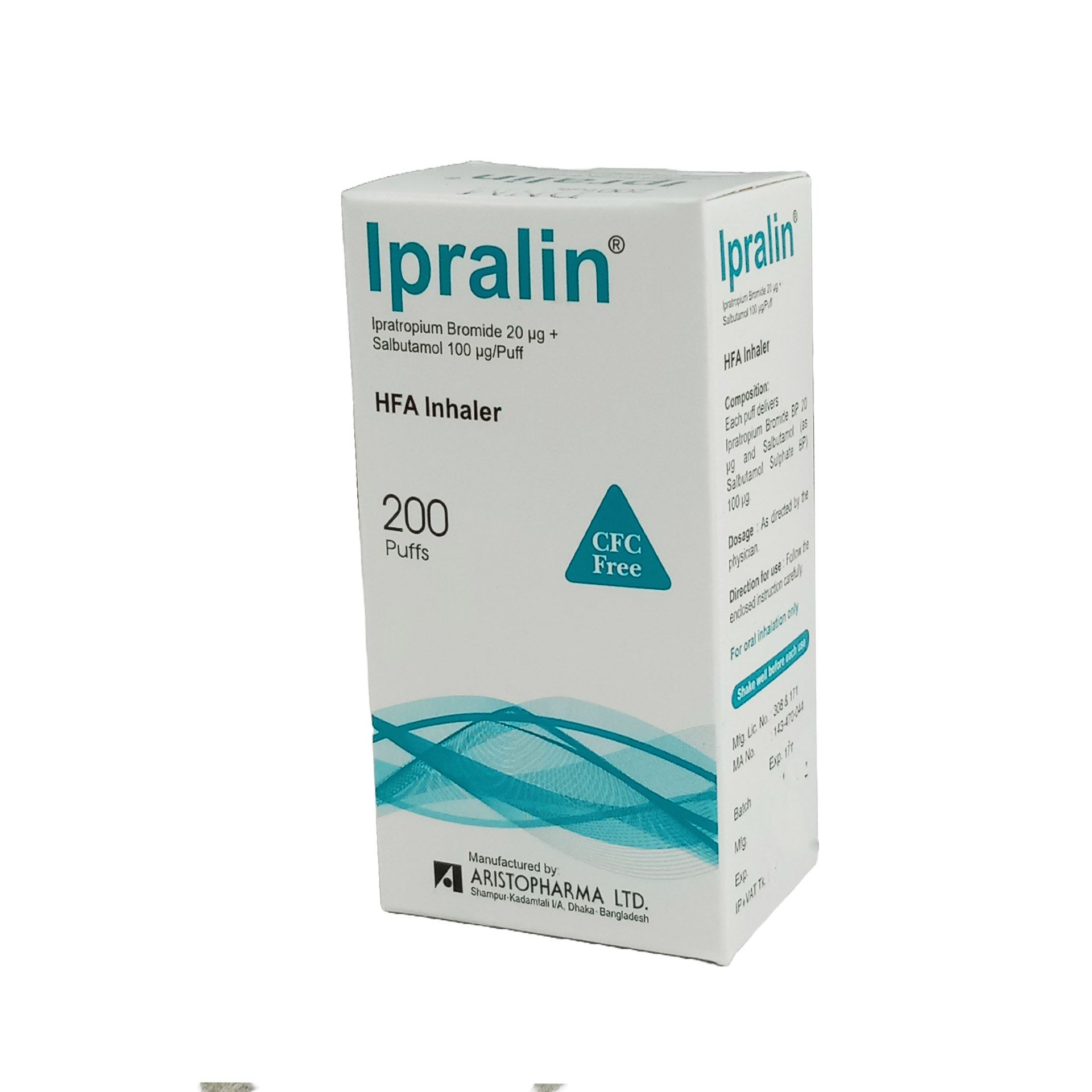 Ipralin HFA Inhaler - (20mcg+100mcg/Puff)