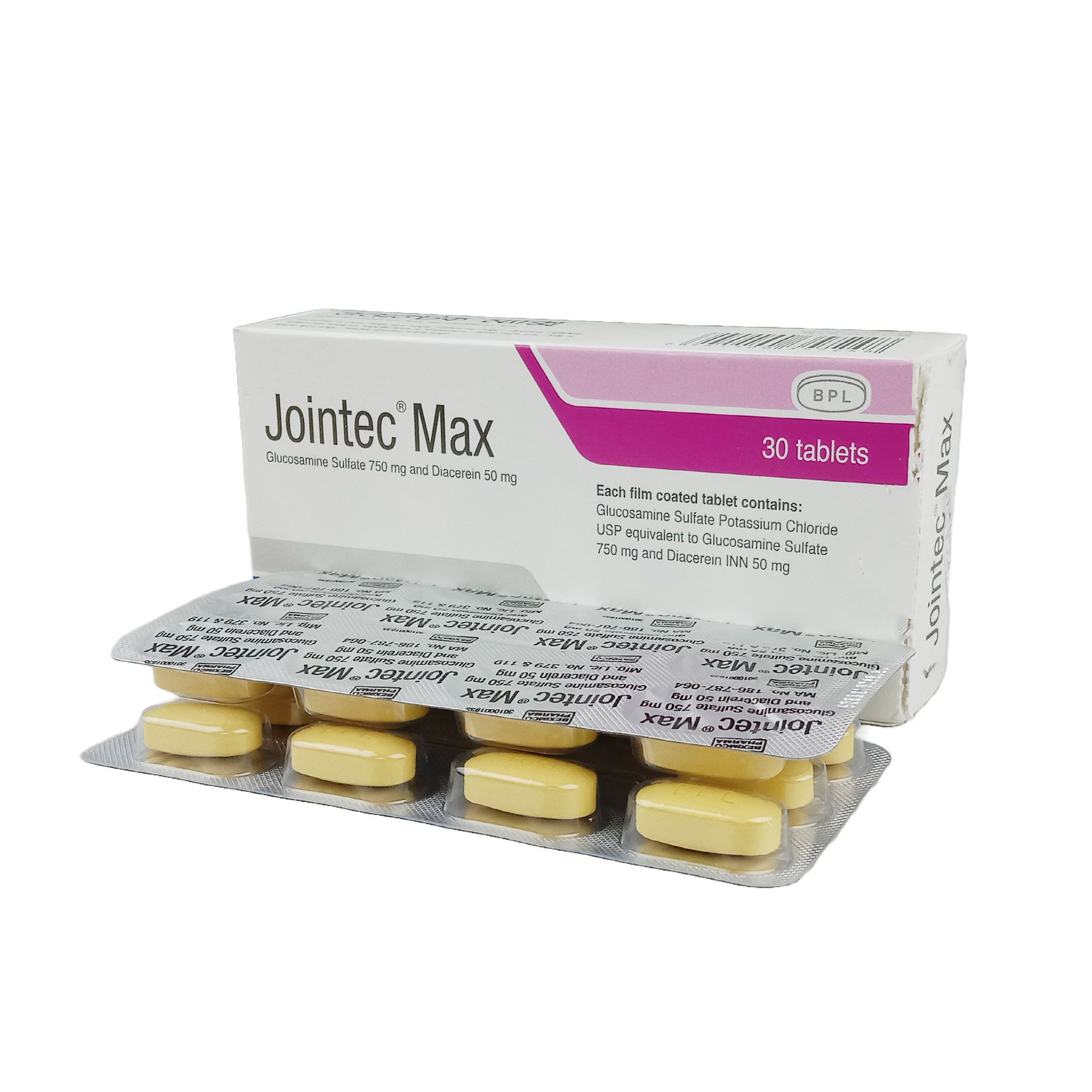 Jointec Max Tablet - (50mg+750mg)