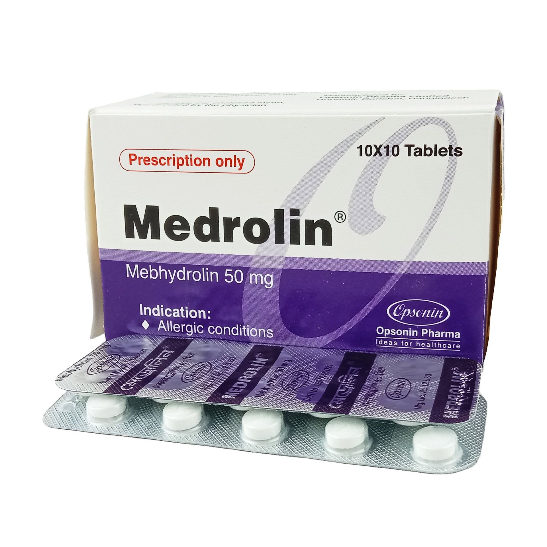 Medrolin Tablet - (50mg)