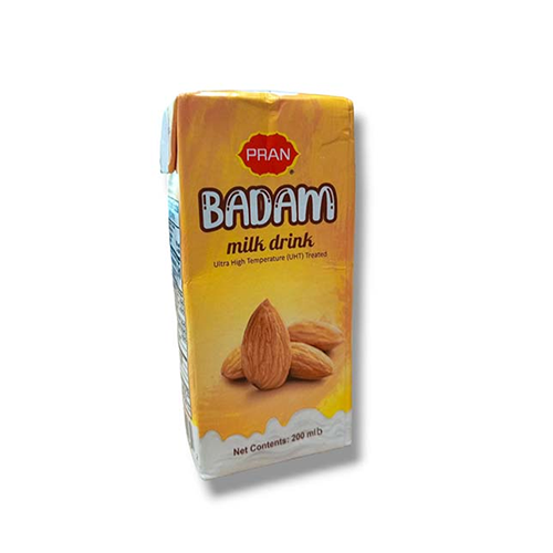 Pran Badam Milk Drink Juice 200 ml