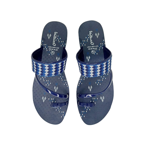 Walkaroo Blue Color Sandal For Ladies