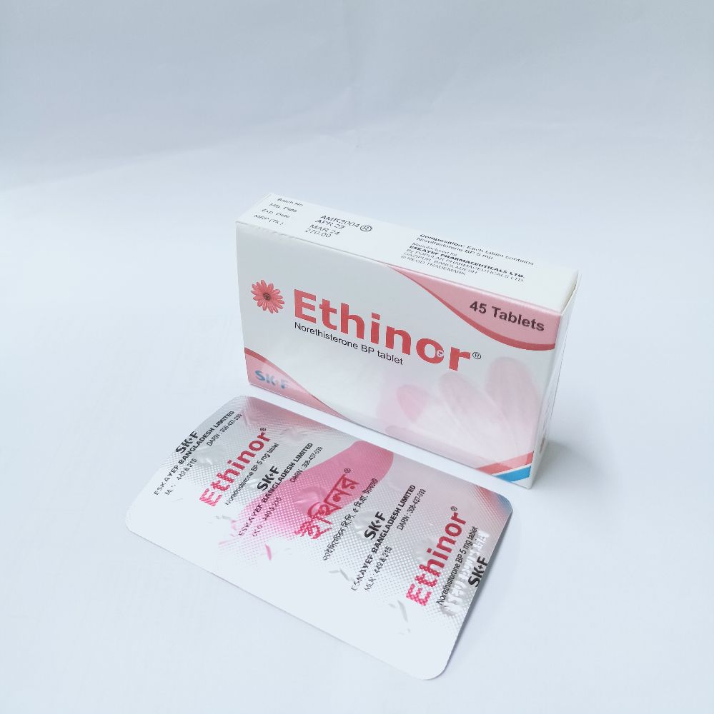 Ethinor 5 Tablet - (5mg)