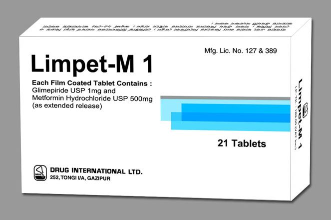 Limpet M 1 Tablet - (1mg+500mg)
